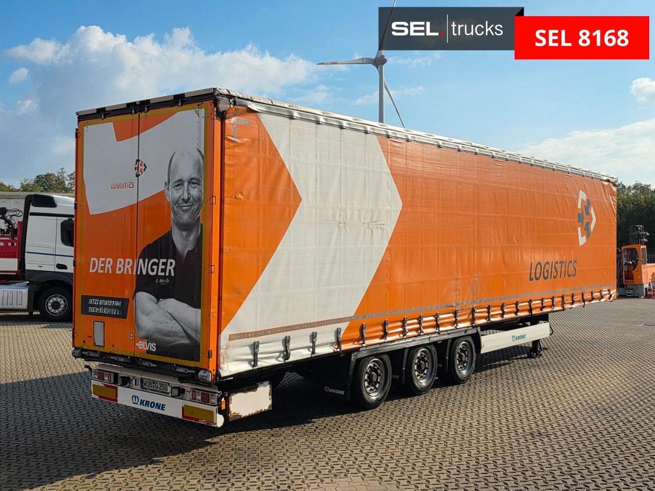 Krone SD / Hubdach / EDSCHA / Liftachse - Semi-remorque rideaux coulissants: photos 5 Krone SD / Hubdach / EDSCHA / Liftachse - Semi-remorque rideaux coulissants: photos 5