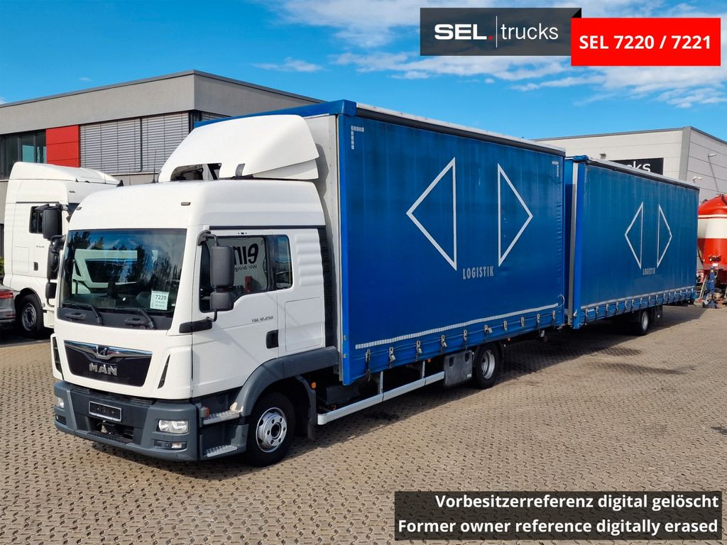 MAN TGL 12.250 4X2 BL / Jumbo - Camion à rideaux coulissants: photos 1 MAN TGL 12.250 4X2 BL / Jumbo - Camion à rideaux coulissants: photos 1