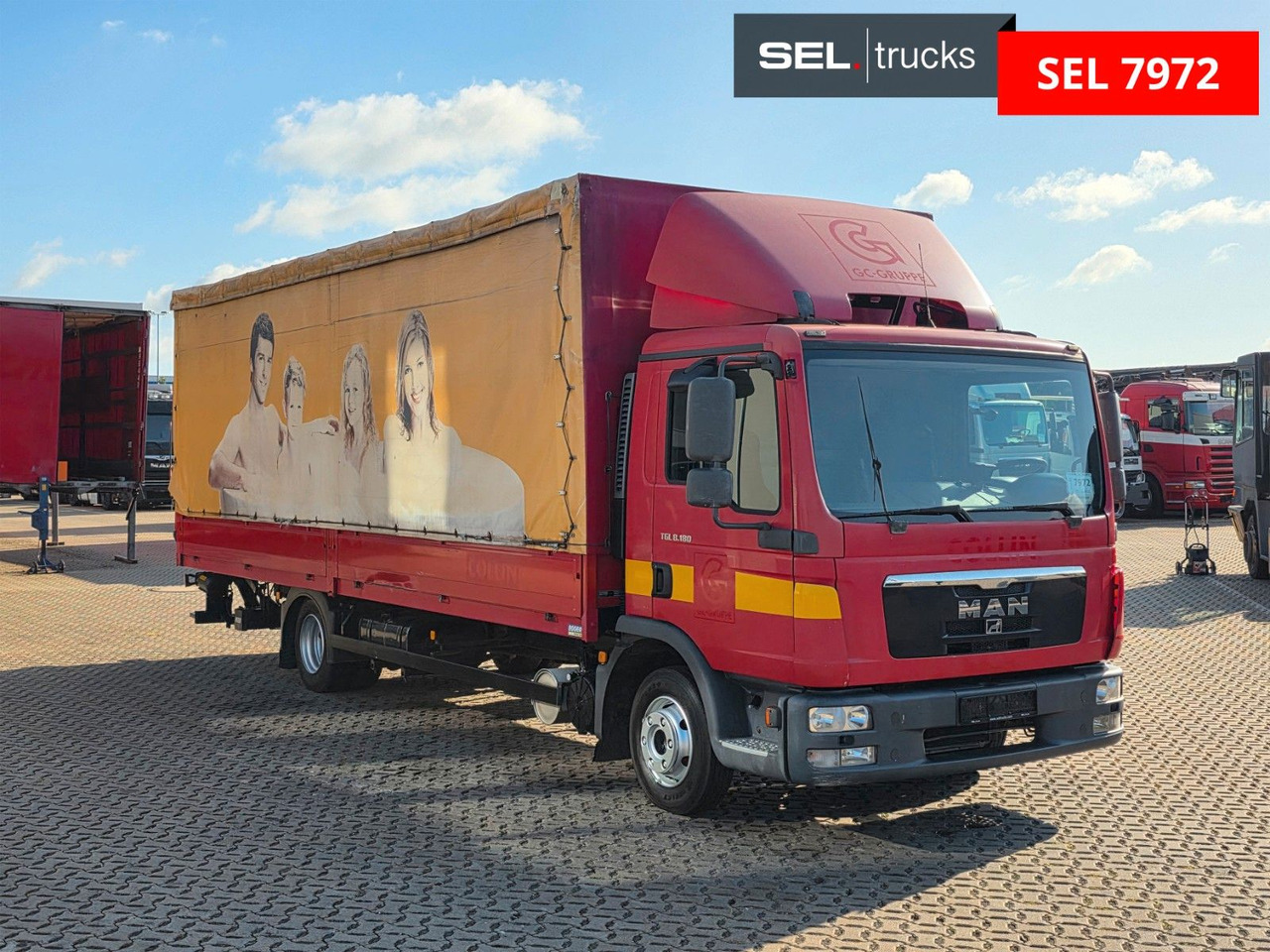 MAN TGL 8.180 4X2 BL / Ladebordwand / Rückfahrkamera - Utilitaire rideaux coulissants (PLSC): photos 3 MAN TGL 8.180 4X2 BL / Ladebordwand / Rückfahrkamera - Utilitaire rideaux coulissants (PLSC): photos 3