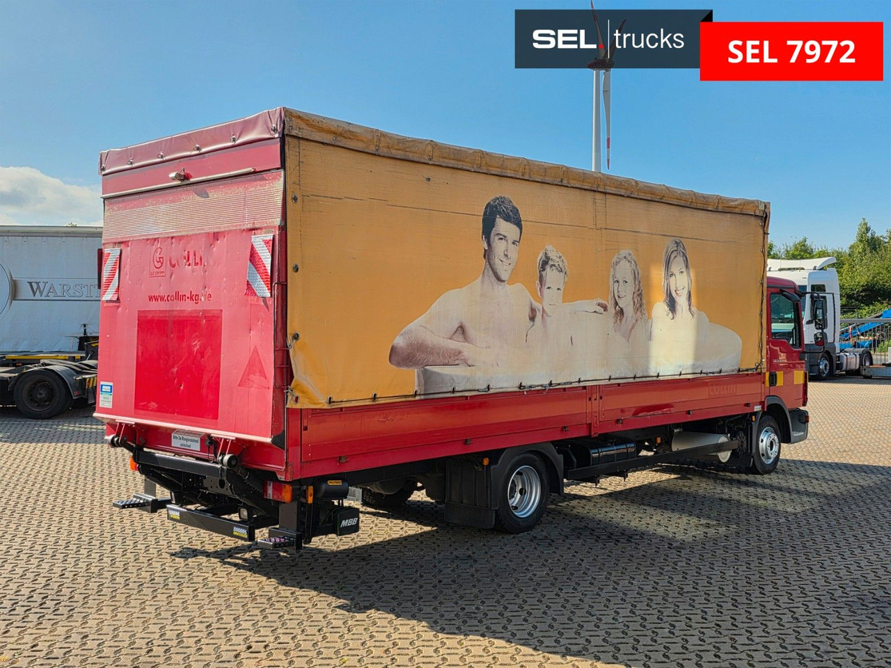 MAN TGL 8.180 4X2 BL / Ladebordwand / Rückfahrkamera - Utilitaire rideaux coulissants (PLSC): photos 5 MAN TGL 8.180 4X2 BL / Ladebordwand / Rückfahrkamera - Utilitaire rideaux coulissants (PLSC): photos 5