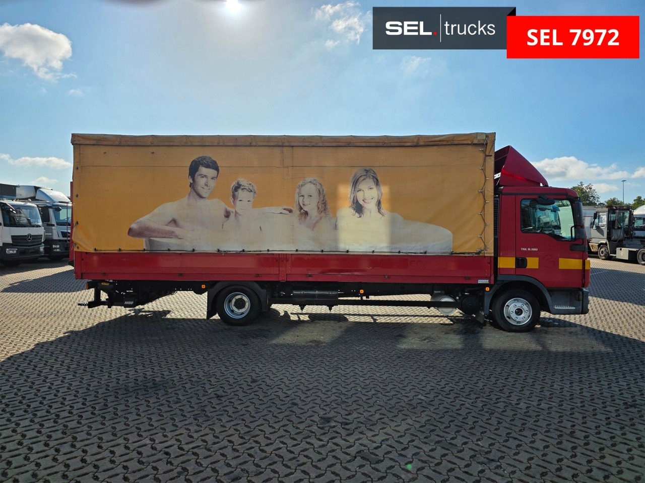 MAN TGL 8.180 4X2 BL / Ladebordwand / Rückfahrkamera - Utilitaire rideaux coulissants (PLSC): photos 4 MAN TGL 8.180 4X2 BL / Ladebordwand / Rückfahrkamera - Utilitaire rideaux coulissants (PLSC): photos 4