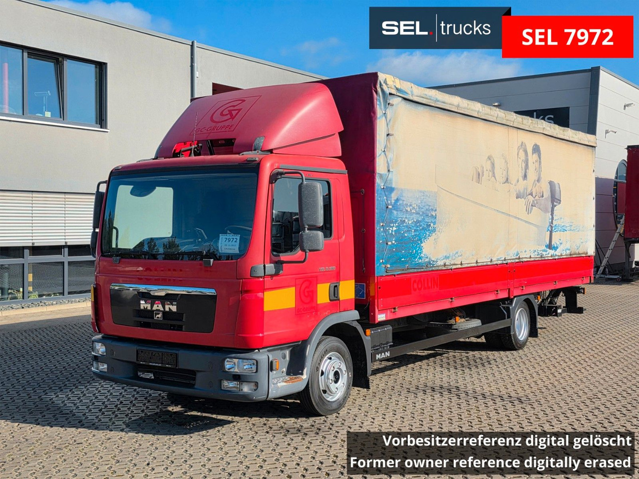 MAN TGL 8.180 4X2 BL / Ladebordwand / Rückfahrkamera - Utilitaire rideaux coulissants (PLSC): photos 1 MAN TGL 8.180 4X2 BL / Ladebordwand / Rückfahrkamera - Utilitaire rideaux coulissants (PLSC): photos 1