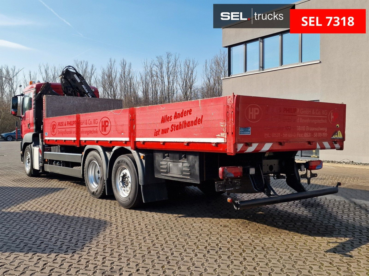 Camion grue MAN TGS 26.440 6x2-2 BL/Fernbedien. /Lenkachse/Atlas: photos 7
