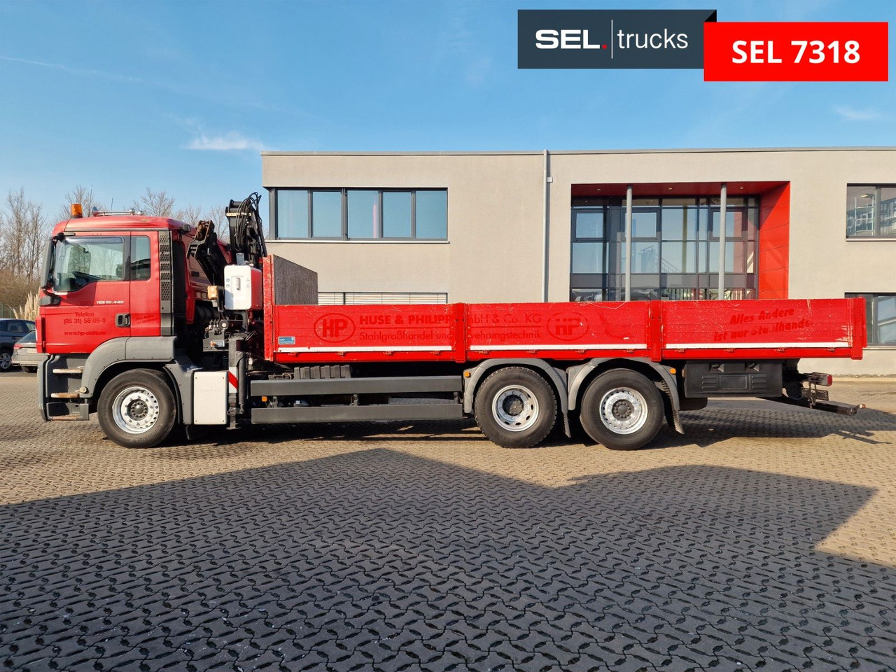 Camion grue MAN TGS 26.440 6x2-2 BL/Fernbedien. /Lenkachse/Atlas: photos 8