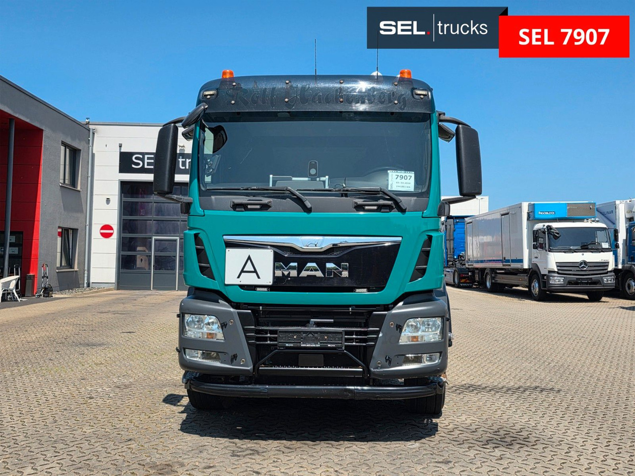 MAN TGS 28.480 6X4H-4 BL /HIAB /Fernbed. / Lenkachse - Camion benne, Camion grue: photos 4 MAN TGS 28.480 6X4H-4 BL /HIAB /Fernbed. / Lenkachse - Camion benne, Camion grue: photos 4