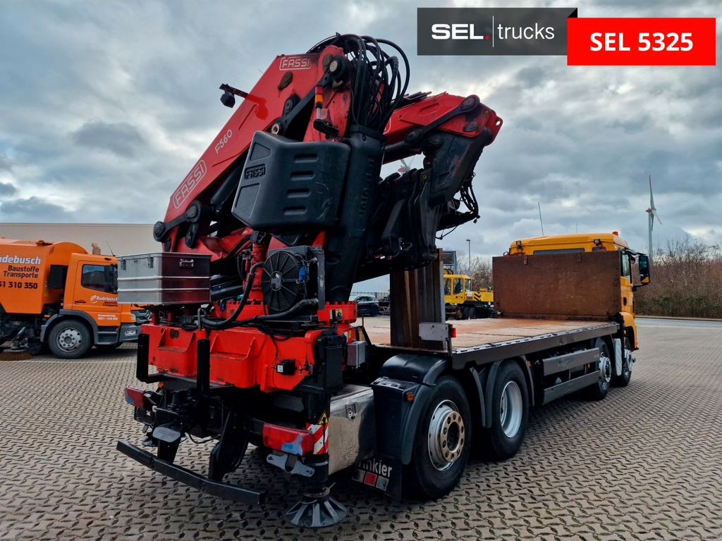 MAN TGS 35.480 8X4H-6 BL / Intarder / FASSI F560 MAN TGS 35.480 8X4H-6 BL / Intarder / FASSI F560 - Camion grue: photos 5 MAN TGS 35.480 8X4H-6 BL / Intarder / FASSI F560 MAN TGS 35.480 8X4H-6 BL / Intarder / FASSI F560 - Camion grue: photos 5