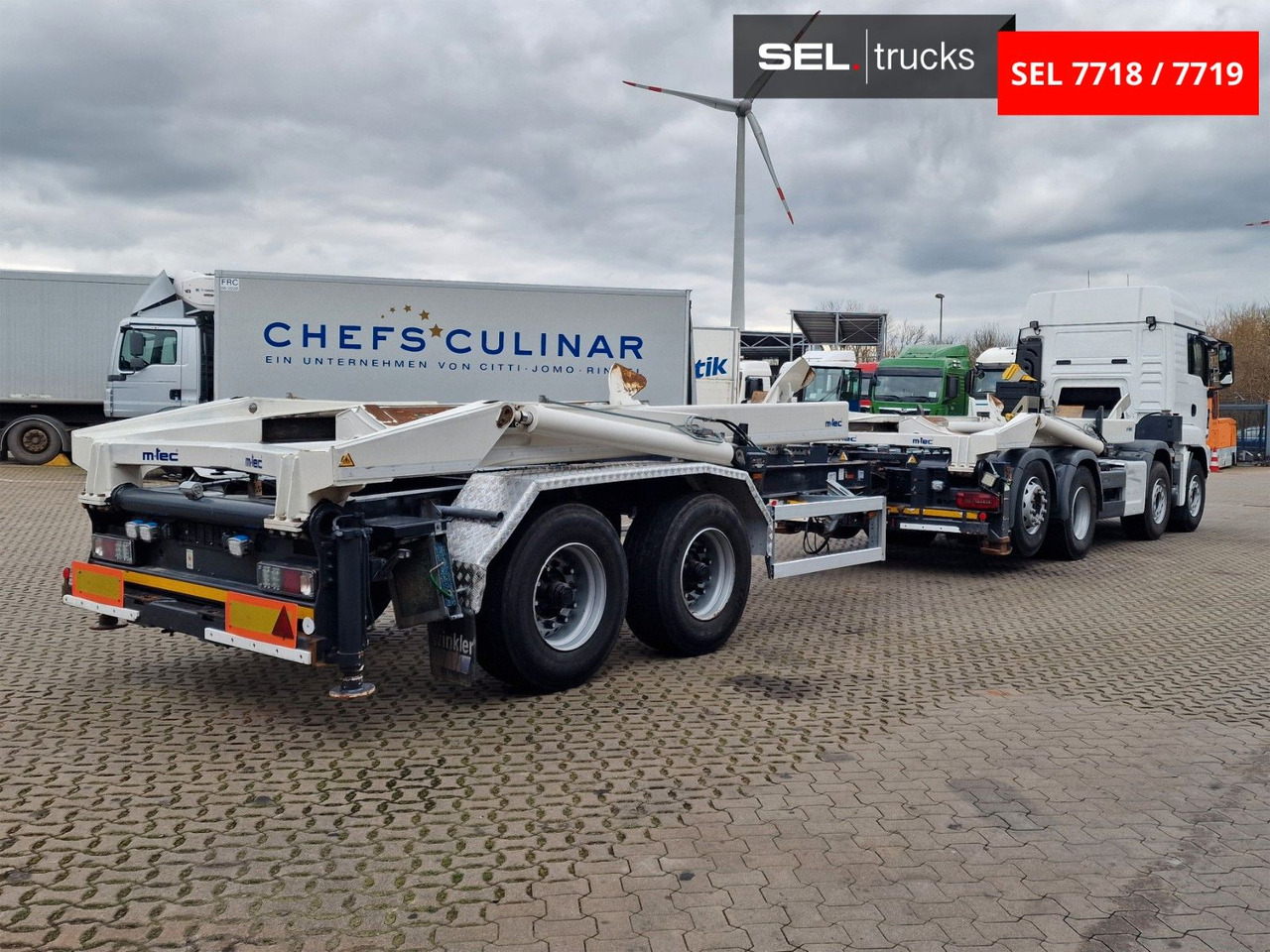 MAN TGS 35.500.8X2-6 BL / Silosteller / Lenkachse - Camion benne: photos 5 MAN TGS 35.500.8X2-6 BL / Silosteller / Lenkachse - Camion benne: photos 5