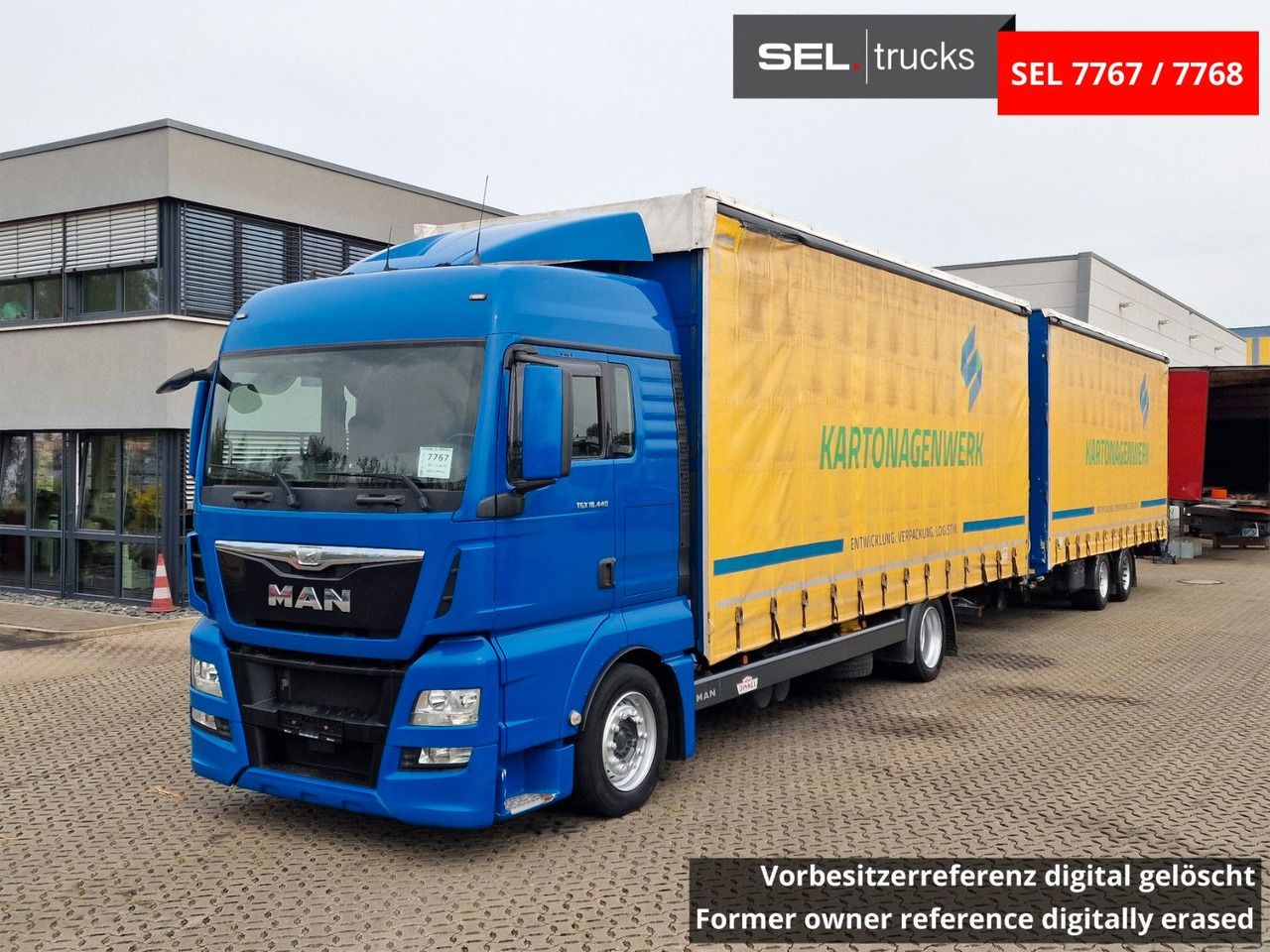 MAN TGX 18.440 4X2 LL-U /Intarder/Hubdach/Durchlade - Camion à rideaux coulissants: photos 1 MAN TGX 18.440 4X2 LL-U /Intarder/Hubdach/Durchlade - Camion à rideaux coulissants: photos 1