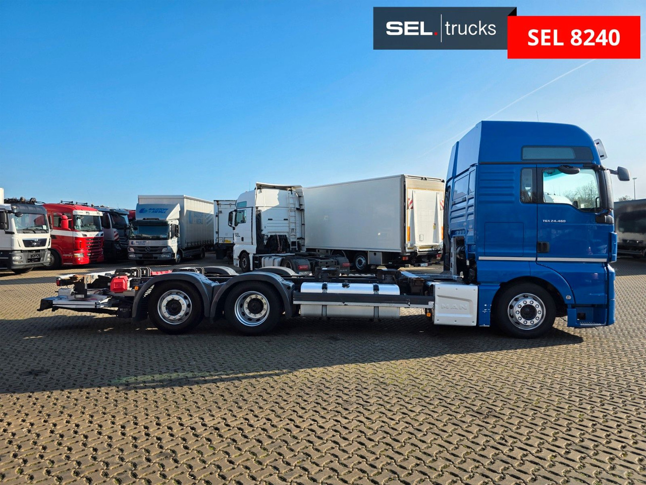 MAN TGX 24.460 6x2-2 LL-U / Ldbw / Standklima - Camion porte-conteneur/ Caisse mobile: photos 4 MAN TGX 24.460 6x2-2 LL-U / Ldbw / Standklima - Camion porte-conteneur/ Caisse mobile: photos 4
