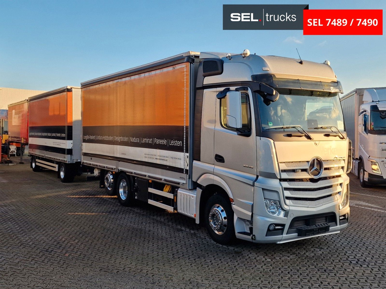 Mercedes-Benz Actros 2545 / Retarder / Alukappen / Standklima - Camion à rideaux coulissants: photos 3 Mercedes-Benz Actros 2545 / Retarder / Alukappen / Standklima - Camion à rideaux coulissants: photos 3