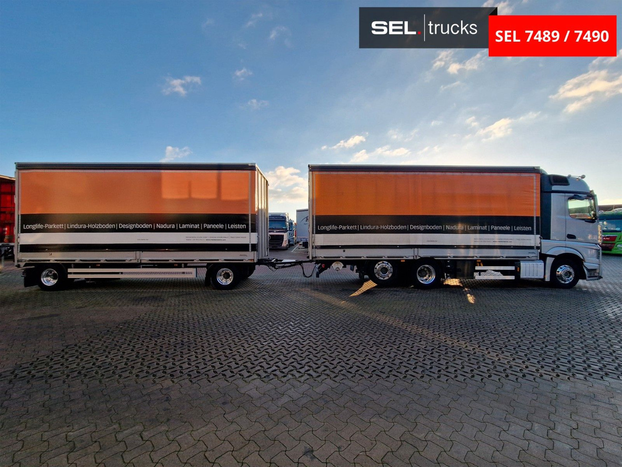 Mercedes-Benz Actros 2545 / Retarder / Alukappen / Standklima - Camion à rideaux coulissants: photos 4 Mercedes-Benz Actros 2545 / Retarder / Alukappen / Standklima - Camion à rideaux coulissants: photos 4