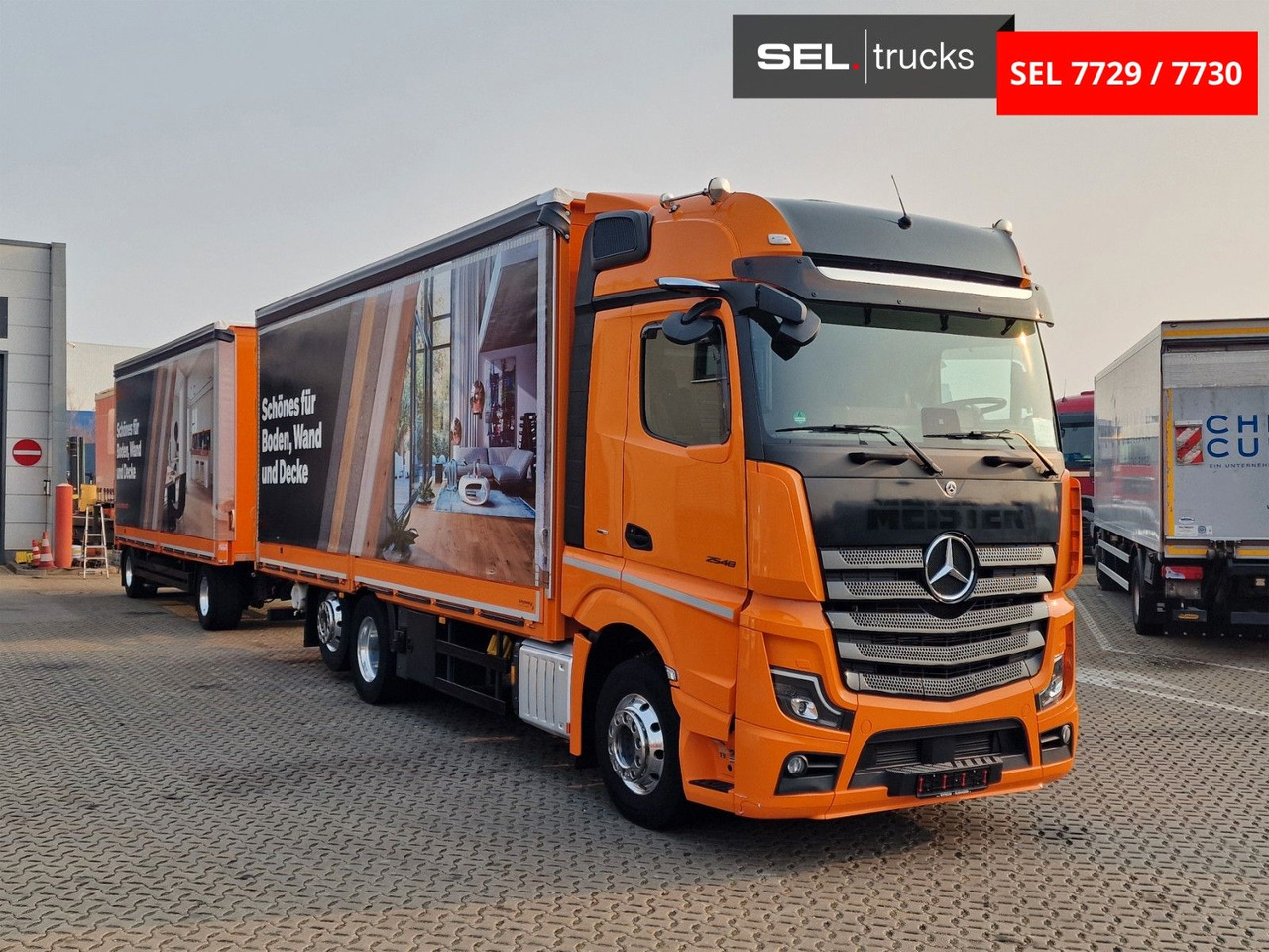 Mercedes-Benz Actros 2548 / Retarder / Euro 6E / Aluklappen - Camion à rideaux coulissants: photos 3 Mercedes-Benz Actros 2548 / Retarder / Euro 6E / Aluklappen - Camion à rideaux coulissants: photos 3