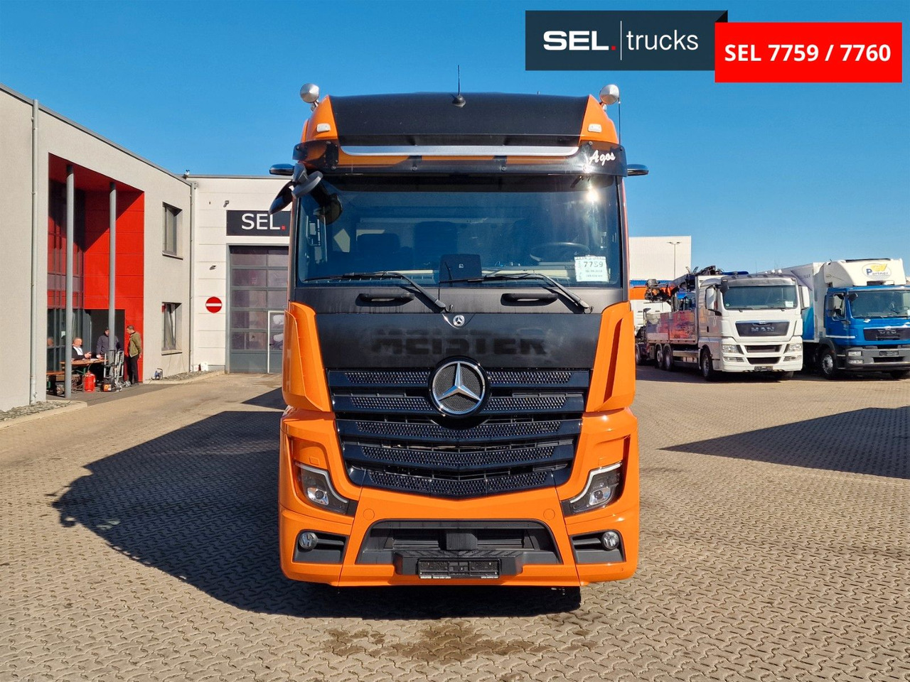 Mercedes-Benz Actros 2548 / Retarder / Euro 6E / Aluklappen - Camion à rideaux coulissants: photos 2 Mercedes-Benz Actros 2548 / Retarder / Euro 6E / Aluklappen - Camion à rideaux coulissants: photos 2