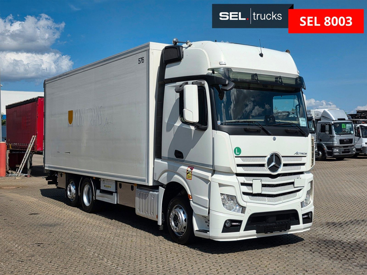 Mercedes-Benz Actros 2551 /Retarder/Ldbw/Konvekta/Lenkachse - Camion fourgon: photos 3 Mercedes-Benz Actros 2551 /Retarder/Ldbw/Konvekta/Lenkachse - Camion fourgon: photos 3
