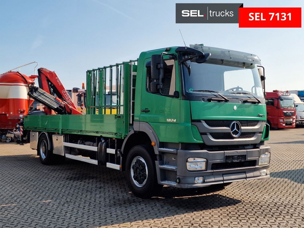 Mercedes-Benz Axor 1824 / FASSI F120AC 024 E + ACTIVE Mercedes-Benz Axor 1824 / FASSI F120AC 024 E + GLAS - Camion grue: photos 3 Mercedes-Benz Axor 1824 / FASSI F120AC 024 E + ACTIVE Mercedes-Benz Axor 1824 / FASSI F120AC 024 E + GLAS - Camion grue: photos 3