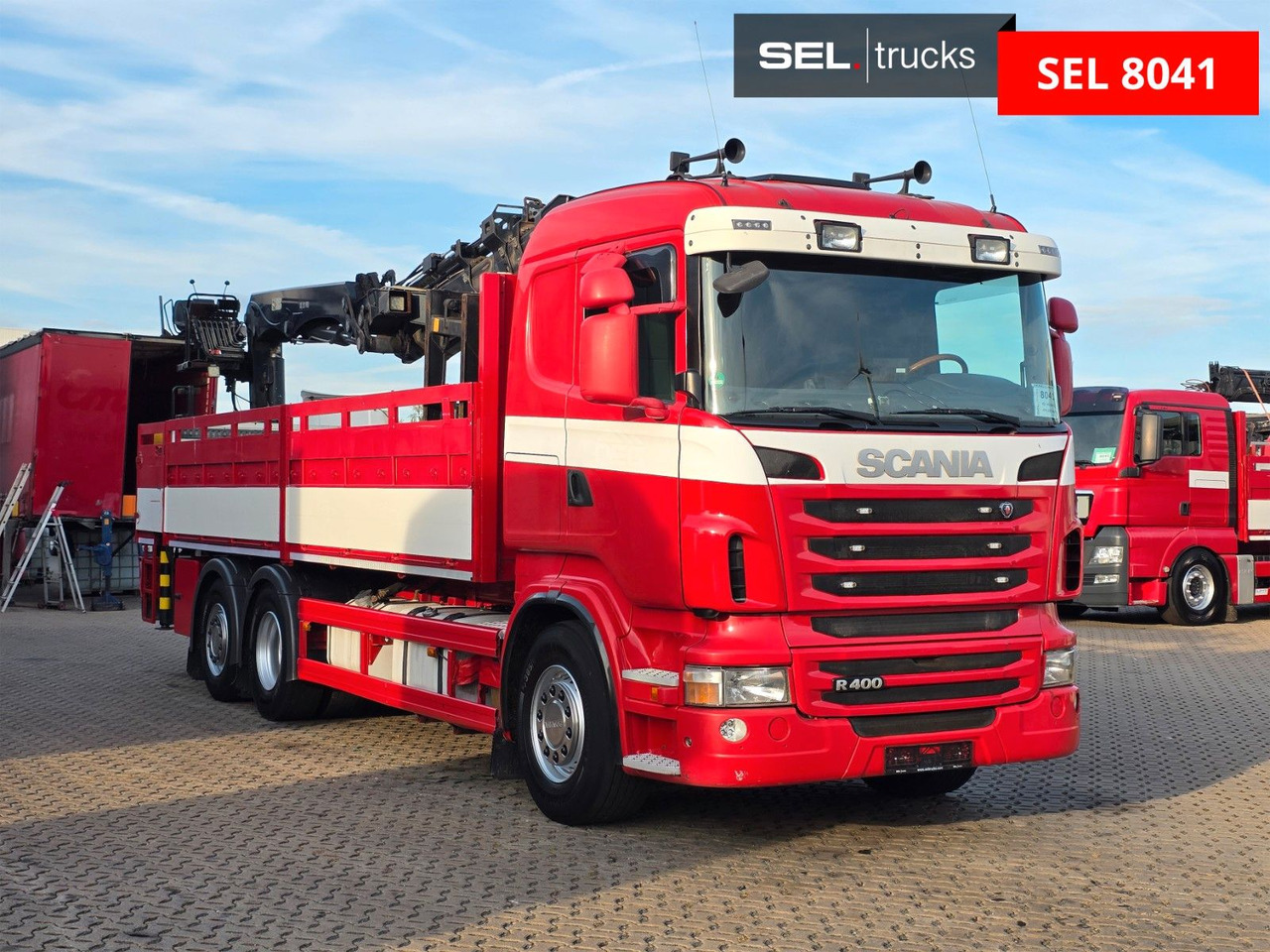 Scania R400 LB6X2*4HNB / Retarder / HIAB / Lenkachse - Camion grue: photos 3 Scania R400 LB6X2*4HNB / Retarder / HIAB / Lenkachse - Camion grue: photos 3