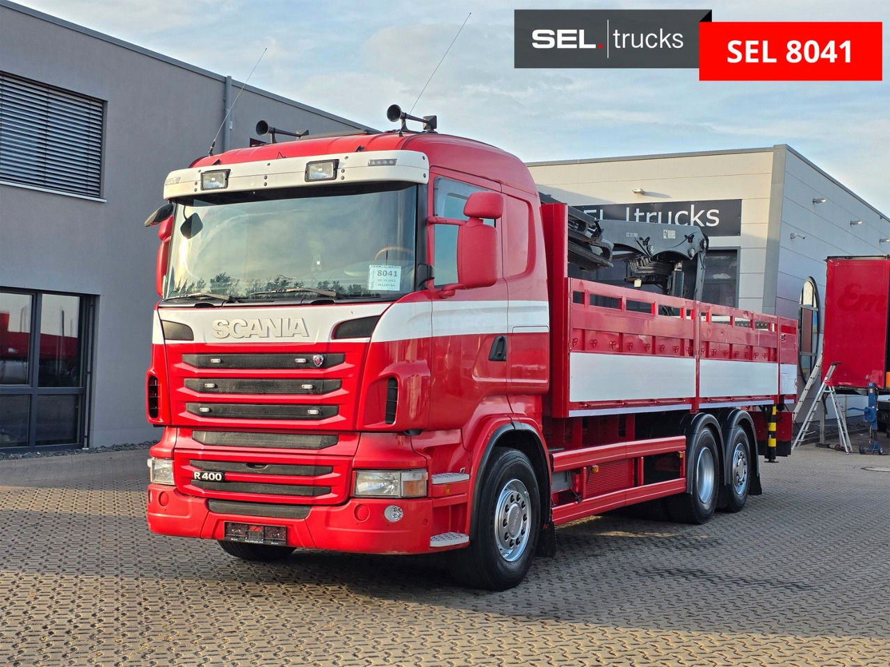 Scania R400 LB6X2*4HNB / Retarder / HIAB / Lenkachse - Camion grue: photos 1 Scania R400 LB6X2*4HNB / Retarder / HIAB / Lenkachse - Camion grue: photos 1