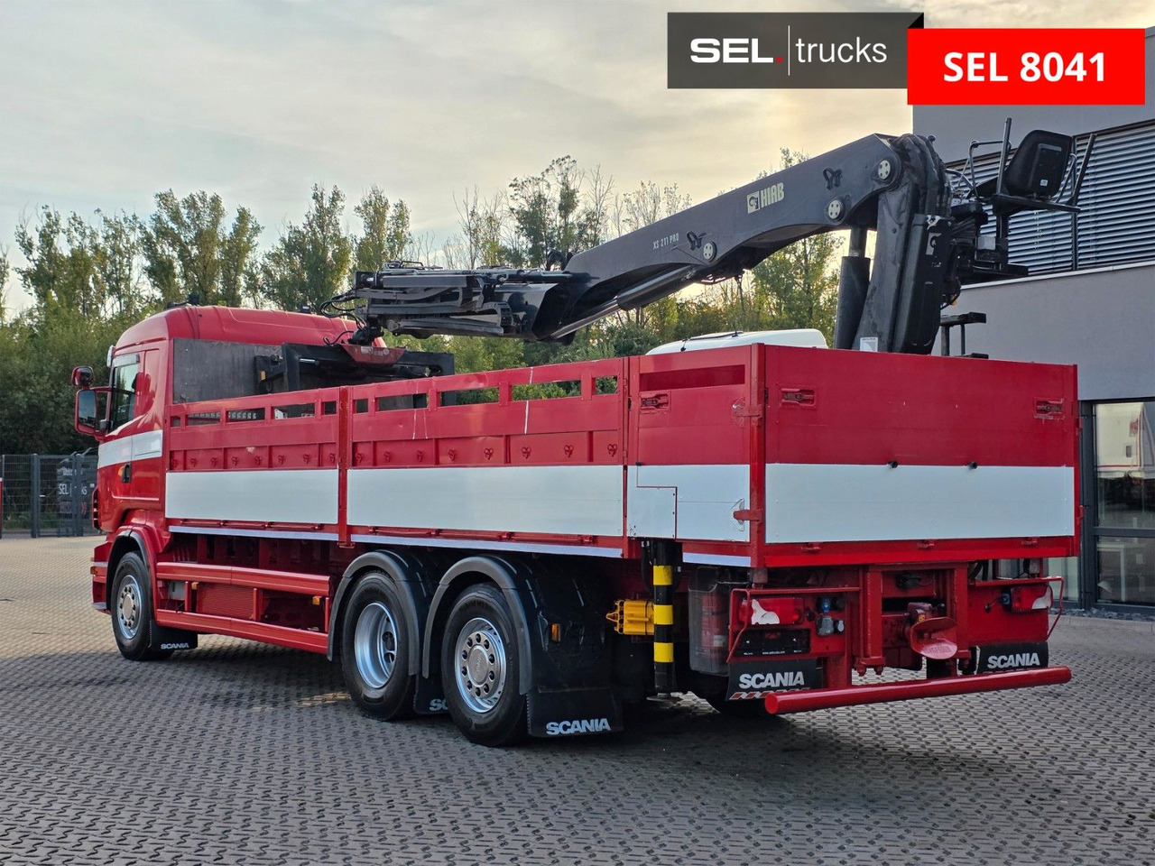 Camion grue Scania R400 LB6X2*4HNB / Retarder / HIAB / Lenkachse: photos 7