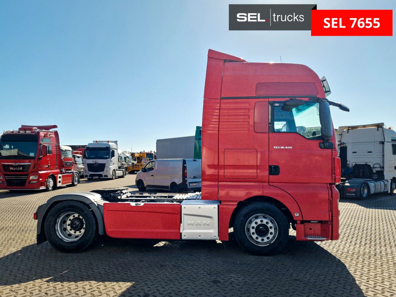 MAN TGX 18.420 4X2 BLS / Retarder /Xenon /Standklima - Tracteur routier: photos 4 MAN TGX 18.420 4X2 BLS / Retarder /Xenon /Standklima - Tracteur routier: photos 4