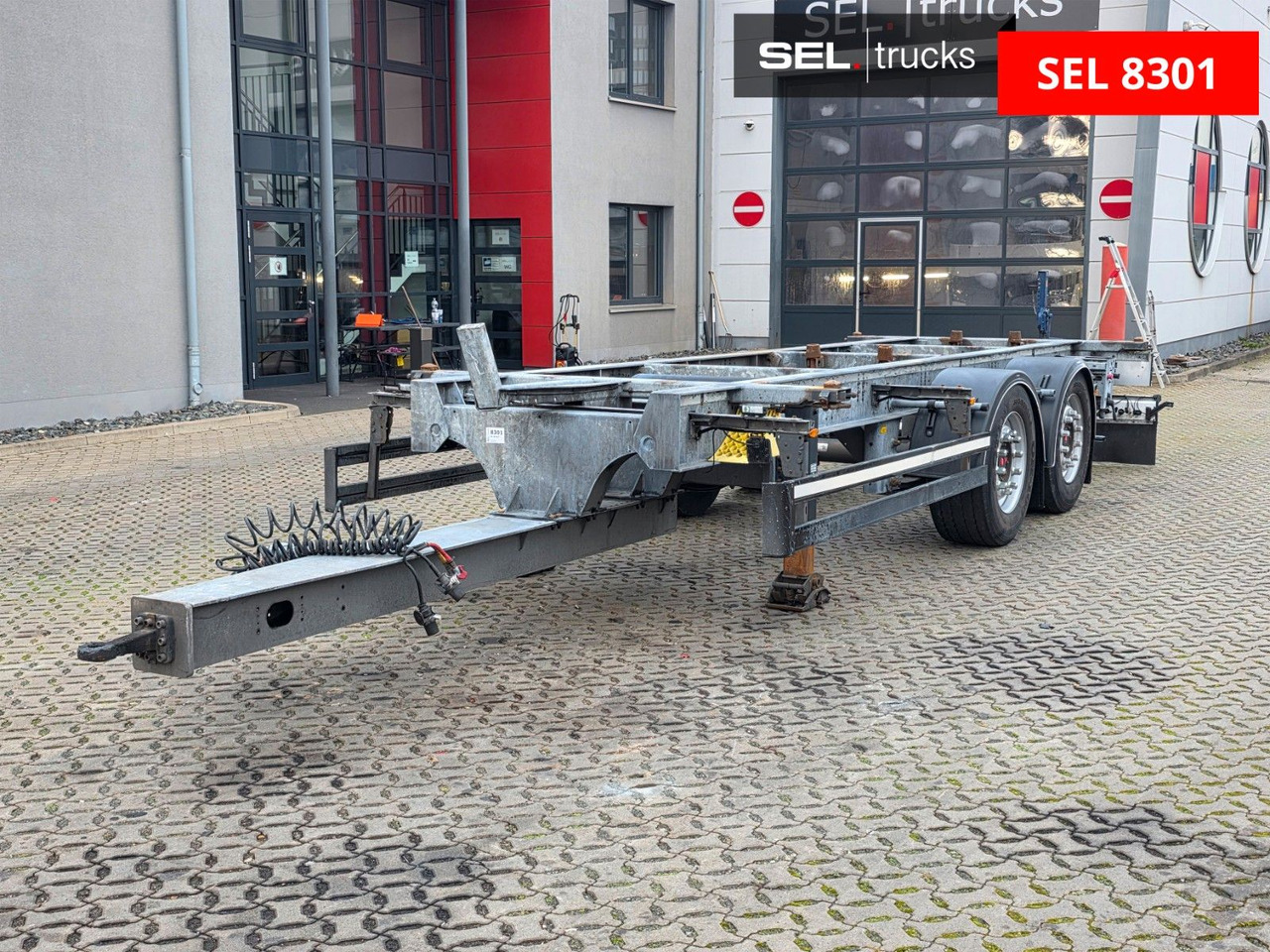 Web-Trailer ZA 18 - Remorque porte-conteneur/ Caisse mobile: photos 2 Web-Trailer ZA 18 - Remorque porte-conteneur/ Caisse mobile: photos 2