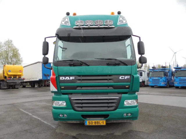 Camion plateau, Camion grue DAF FAD 85-460 8X4: photos 13