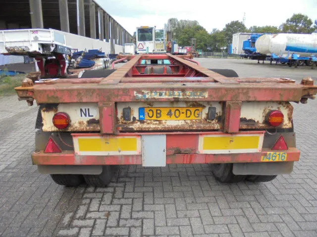 Krone SZC 20 Z STEEL SUSPENSION - Semi-remorque porte-conteneur/ Caisse mobile: photos 5 Krone SZC 20 Z STEEL SUSPENSION - Semi-remorque porte-conteneur/ Caisse mobile: photos 5