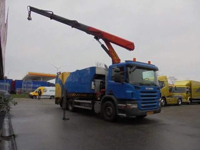 Scania P280 B 6X2 - Benne à ordures ménagères: photos 3 Scania P280 B 6X2 - Benne à ordures ménagères: photos 3