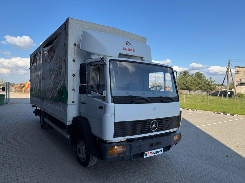 Camion à rideaux coulissants Mercedes-Benz 814: photos 7