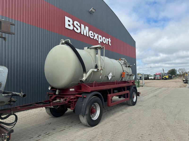 Muller MABO SAEB 10 Vacuum tank - Remorque citerne: photos 1 Muller MABO SAEB 10 Vacuum tank - Remorque citerne: photos 1