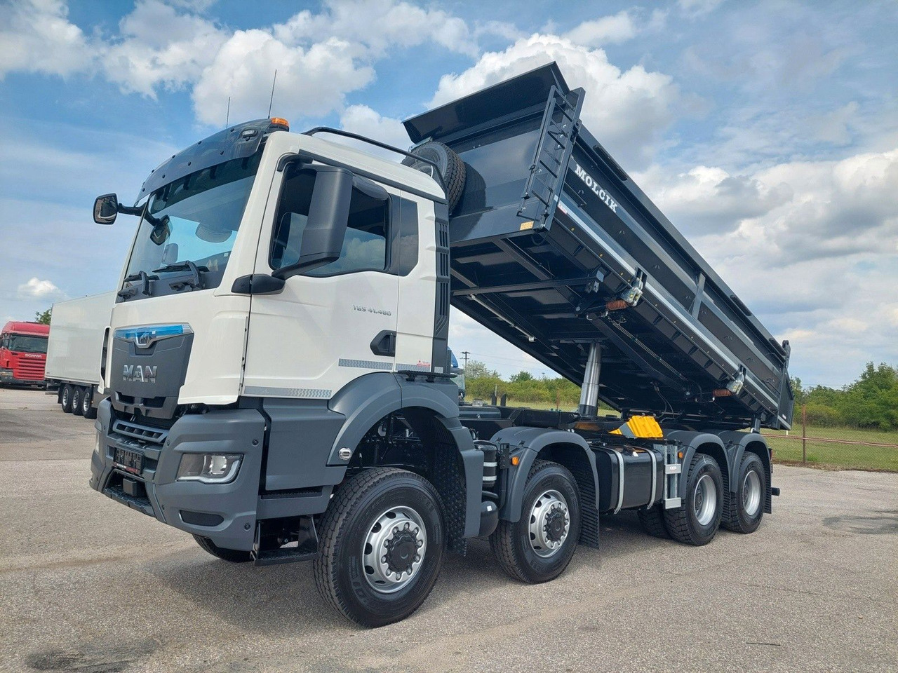 MAN TGS 41.480 8X6 BB CH - Camion benne: photos 1 MAN TGS 41.480 8X6 BB CH - Camion benne: photos 1