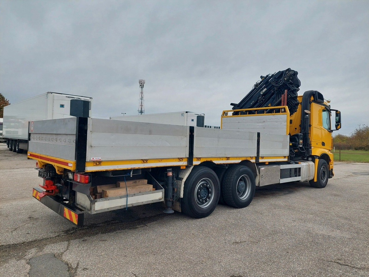 Mercedes-Benz Arocs 2640 6X2 + Hiab XS 477 Hipro - Camion plateau, Camion grue: photos 4 Mercedes-Benz Arocs 2640 6X2 + Hiab XS 477 Hipro - Camion plateau, Camion grue: photos 4
