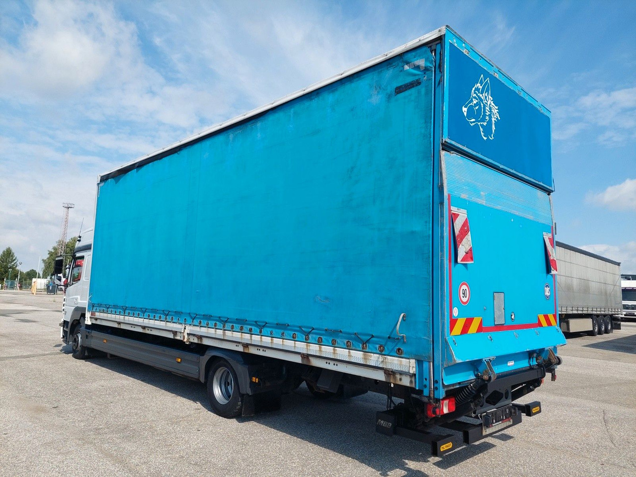 Mercedes-Benz Atego 1223 L/NR - Camion à rideaux coulissants: photos 3 Mercedes-Benz Atego 1223 L/NR - Camion à rideaux coulissants: photos 3