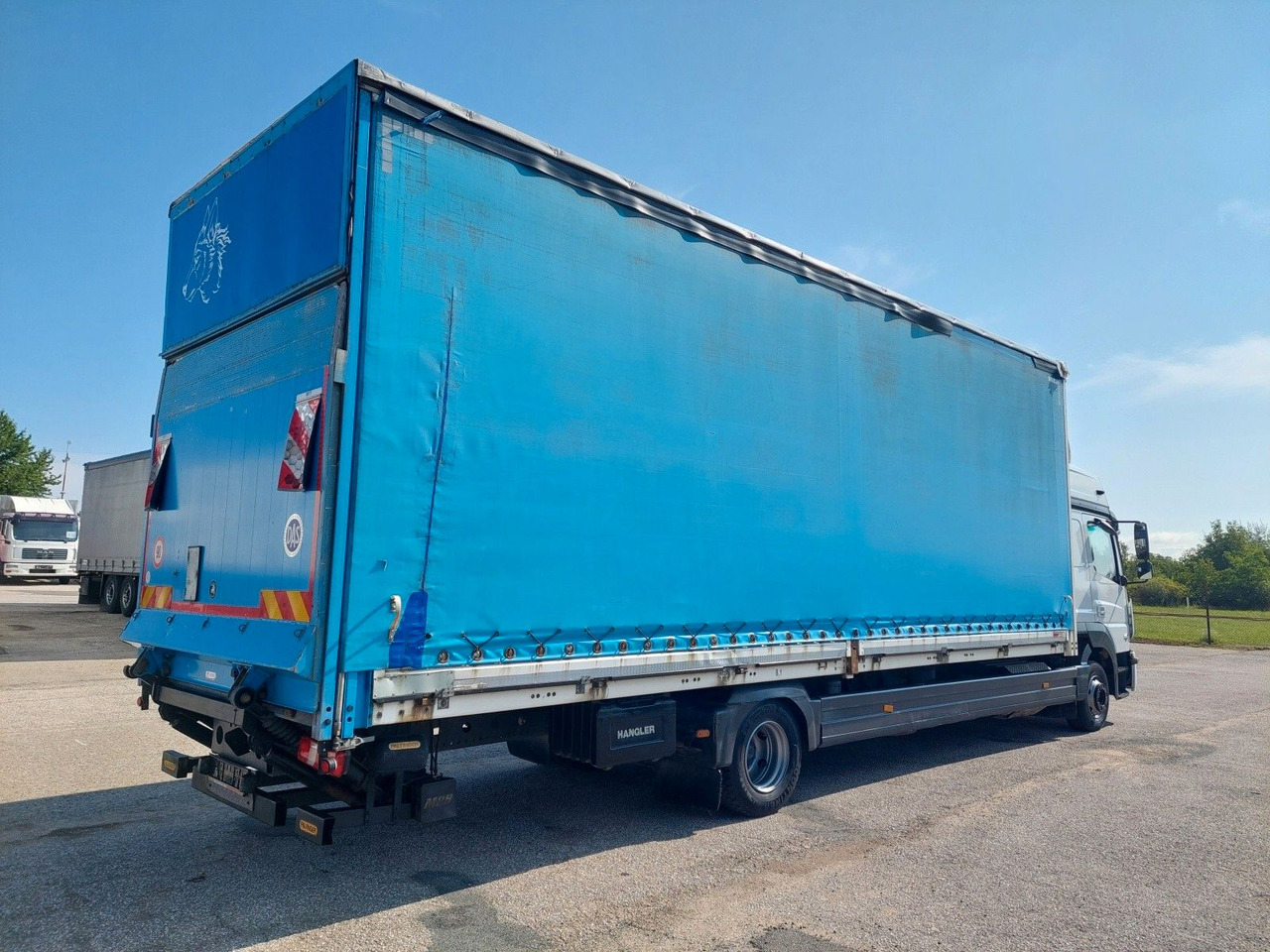 Mercedes-Benz Atego 1223 L/NR - Camion à rideaux coulissants: photos 4 Mercedes-Benz Atego 1223 L/NR - Camion à rideaux coulissants: photos 4
