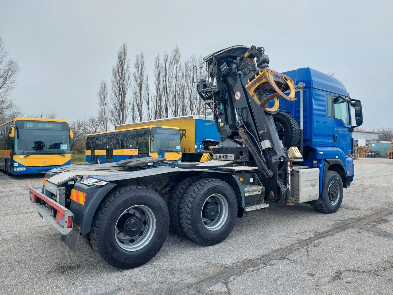 MAN TG3 33.510 6X6 BL KRAN LANGHOLZ Kesla 2117ZT94 - Tracteur routier: photos 4 MAN TG3 33.510 6X6 BL KRAN LANGHOLZ Kesla 2117ZT94 - Tracteur routier: photos 4