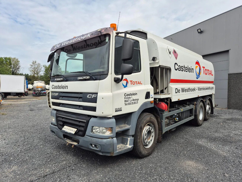 DAF CF 85.410 18000L FUEL/CARBURANT - DOUBLE PUMP + COUNTER - 5 COMP - Camion citerne: photos 1 DAF CF 85.410 18000L FUEL/CARBURANT - DOUBLE PUMP + COUNTER - 5 COMP - Camion citerne: photos 1