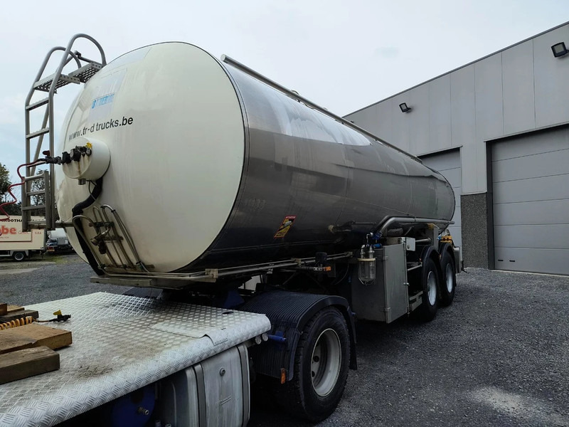 ETA 25000L INSULATED INOX TANK - 2 COMP - Semi-remorque citerne: photos 1 ETA 25000L INSULATED INOX TANK - 2 COMP - Semi-remorque citerne: photos 1