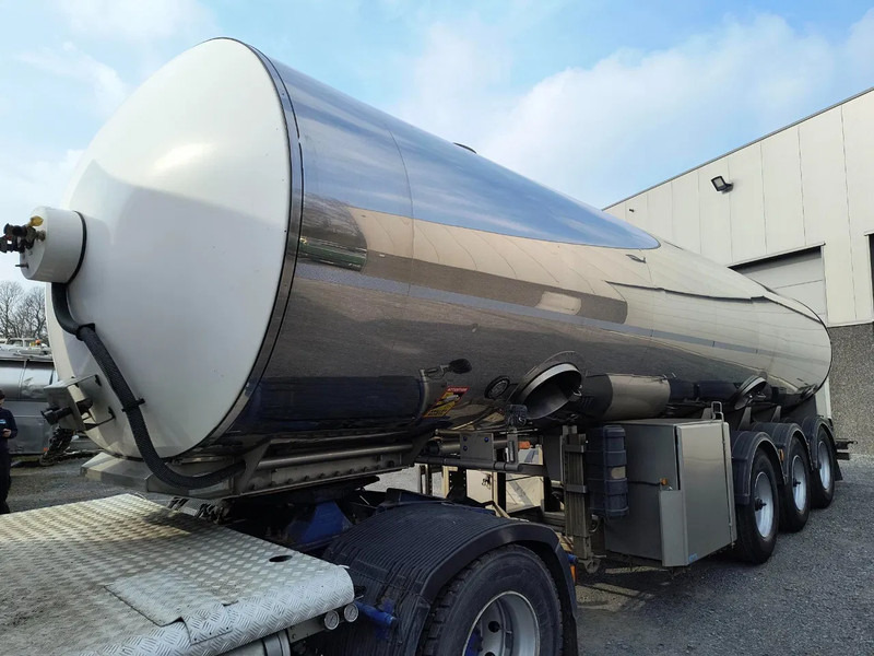 ETA 29000L INSULATED INOX TANK - 1 COMP - PUMP - Semi-remorque citerne: photos 1 ETA 29000L INSULATED INOX TANK - 1 COMP - PUMP - Semi-remorque citerne: photos 1