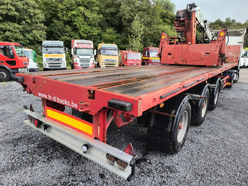 LAG 16000-R KENNIS CRANE - 2 STEERING AXLES - Semi-remorque plateau: photos 5 LAG 16000-R KENNIS CRANE - 2 STEERING AXLES - Semi-remorque plateau: photos 5