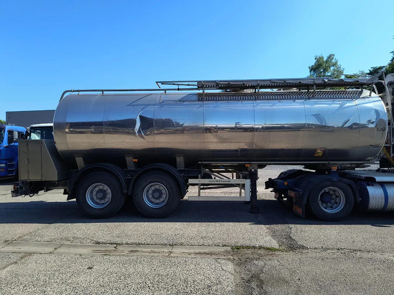 MAISONNEUVE INSULATED INOX TANK 25000 L - 1 COMP - PUMP - Semi-remorque citerne: photos 5 MAISONNEUVE INSULATED INOX TANK 25000 L - 1 COMP - PUMP - Semi-remorque citerne: photos 5