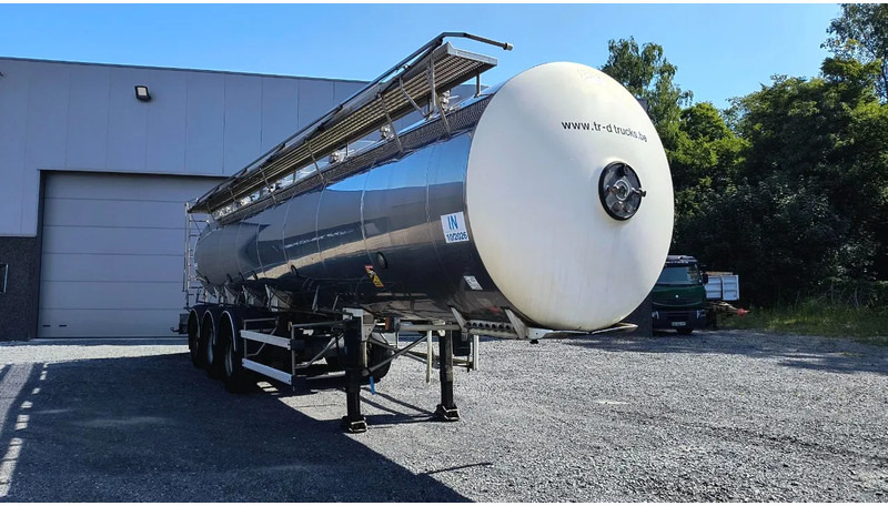 Magyar INSULATED INOX TANK 29000 L - 6 COMPARTIMENTS (!) - Semi-remorque citerne: photos 2 Magyar INSULATED INOX TANK 29000 L - 6 COMPARTIMENTS (!) - Semi-remorque citerne: photos 2