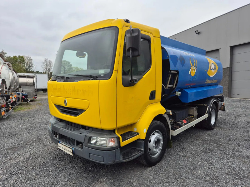 Renault Midlum 220 10500L FUEL / CARBURANT - 4 COMP/A LAMES - Camion citerne: photos 1 Renault Midlum 220 10500L FUEL / CARBURANT - 4 COMP/A LAMES - Camion citerne: photos 1