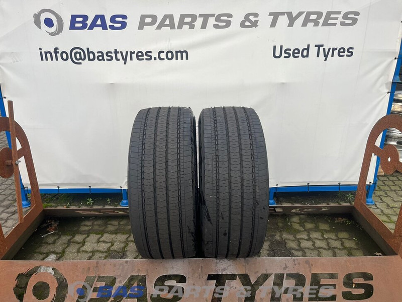 Michelin Michelin 385/55R22.5 X Multi F 160 K M+S 3PMSF gebruikte set - Pneu pour Camion: photos 1 Michelin Michelin 385/55R22.5 X Multi F 160 K M+S 3PMSF gebruikte set - Pneu pour Camion: photos 1