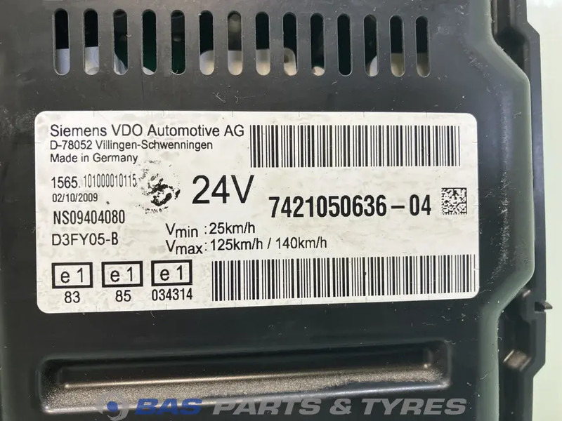 Renault Premium Euro 4-5 Instrumentenpaneel Renault 7421050636 - Panel de instrumentos pour Camion: photos 3 Renault Premium Euro 4-5 Instrumentenpaneel Renault 7421050636 - Panel de instrumentos pour Camion: photos 3