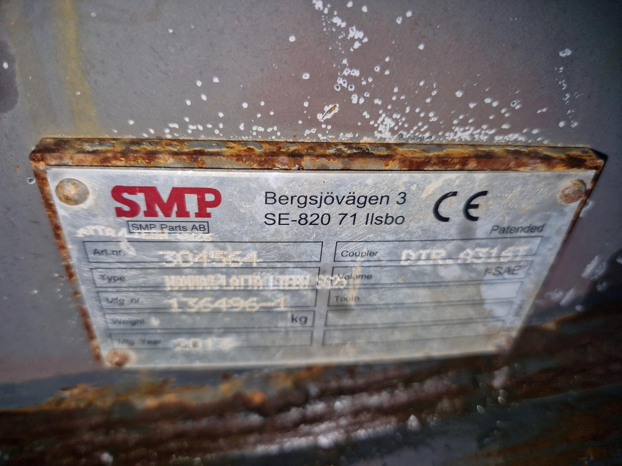ENGANCHE RAPIDO HIDRAULICO SMT - Attache rapide pour Engins de chantier: photos 2 ENGANCHE RAPIDO HIDRAULICO SMT - Attache rapide pour Engins de chantier: photos 2