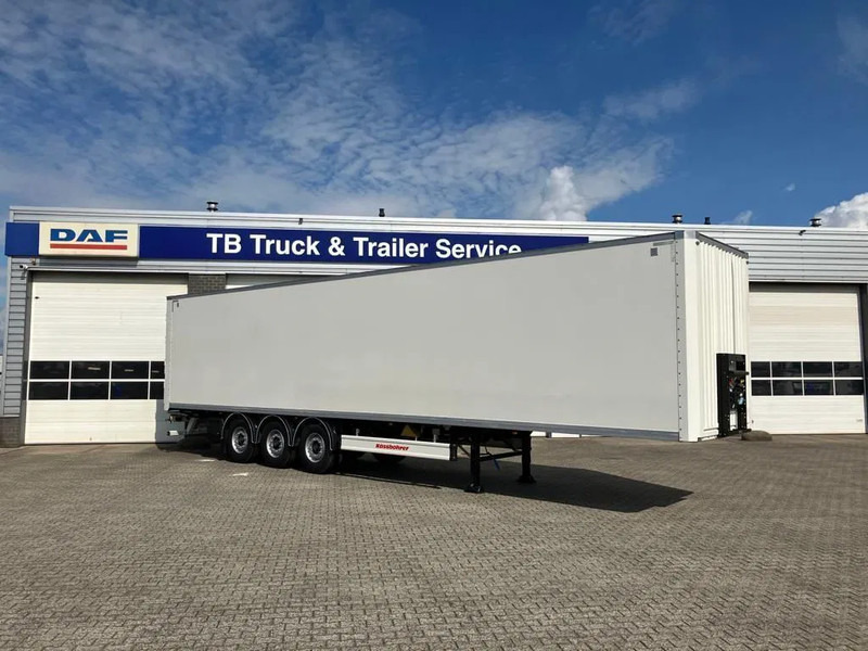 Kässbohrer SBT / 20 - 12 / 27 - Gesloten oplegger met 2x liftassen en 2x bindrails - Semi-remorque fourgon: photos 2 Kässbohrer SBT / 20 - 12 / 27 - Gesloten oplegger met 2x liftassen en 2x bindrails - Semi-remorque fourgon: photos 2