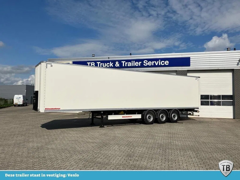 Kässbohrer SBT / 20 - 12 / 27 - Gesloten oplegger met 2x liftassen en 2x bindrails - Semi-remorque fourgon: photos 1 Kässbohrer SBT / 20 - 12 / 27 - Gesloten oplegger met 2x liftassen en 2x bindrails - Semi-remorque fourgon: photos 1