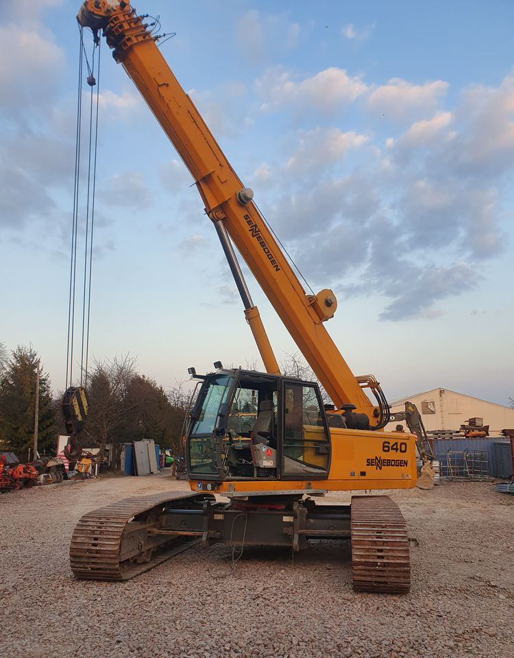 Dźwigi, żurawie, podnośniki Sennebogen 640RH Dźwig 40t 30m - Grue sur chenilles: photos 1 Dźwigi, żurawie, podnośniki Sennebogen 640RH Dźwig 40t 30m - Grue sur chenilles: photos 1