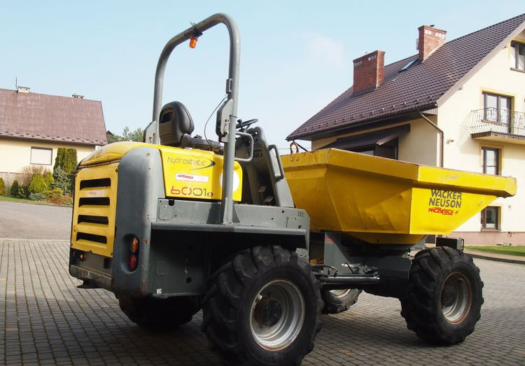 Mini tombereau Wozidło Wacker 6001 typ D06-06 2014 Wozidło budowlane Wacker Neuson: photos 6
