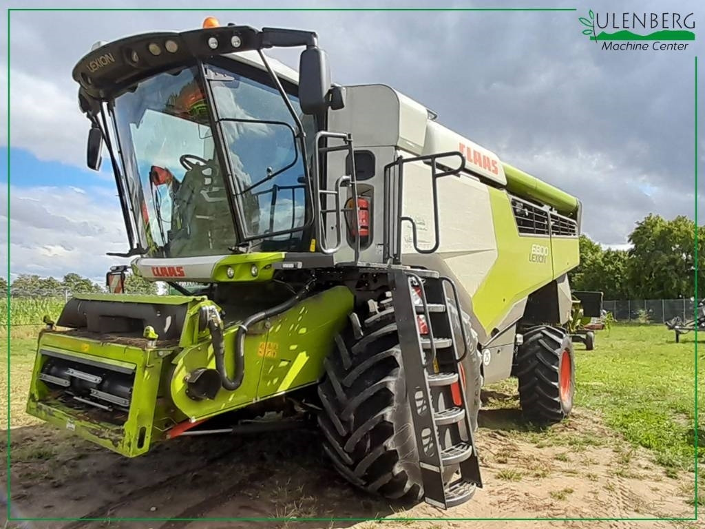 Claas Lexion 6800 - Moissonneuse-batteuse: photos 1 Claas Lexion 6800 - Moissonneuse-batteuse: photos 1