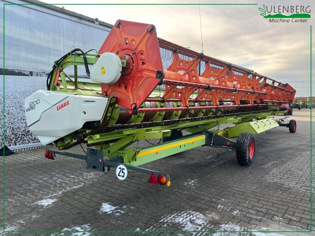 Claas Vario 1200 + wózek transportowy  - Moissoneuse: photos 3 Claas Vario 1200 + wózek transportowy  - Moissoneuse: photos 3